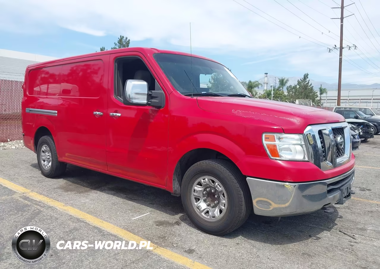 2015 Nissan Nv Cargo Nv2500 Hd S V8-Sl V8-Sv V8