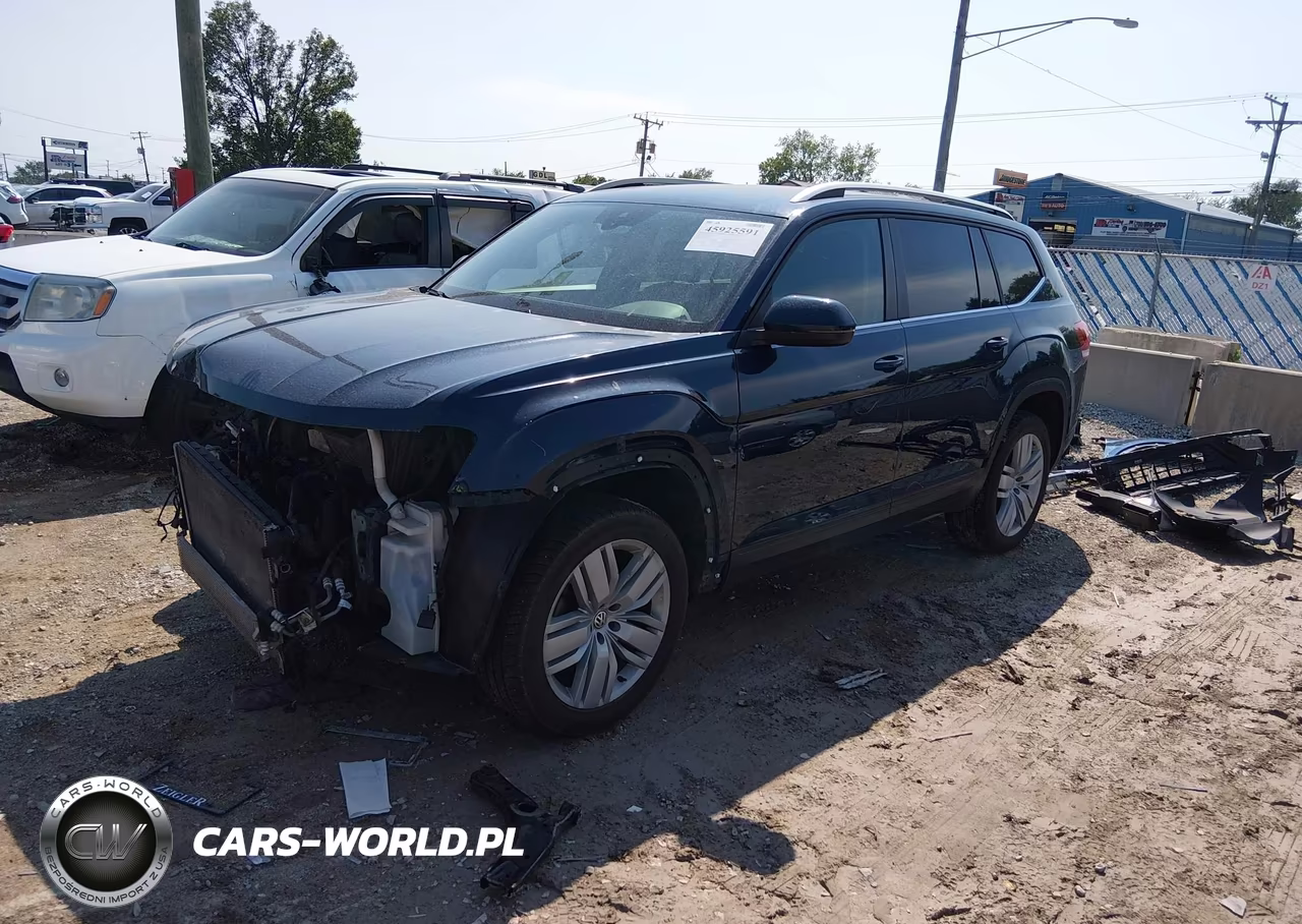 2019 Volkswagen Atlas 3.6L V6 Se W-Technology VIN:1V2UR2CA2KC595392 - 2
