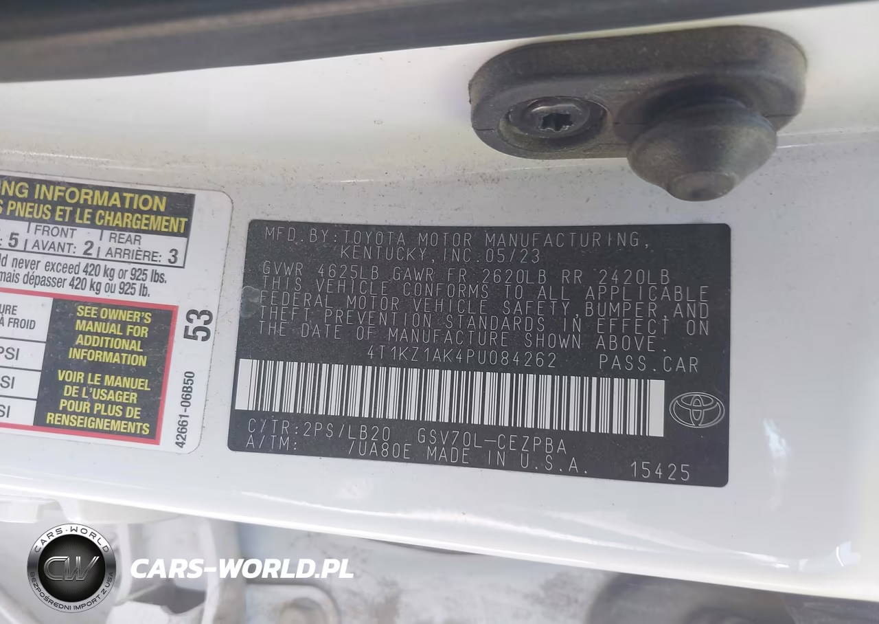 2023 Toyota Camry Xse V6 VIN:4T1KZ1AK4PU084262 - 9