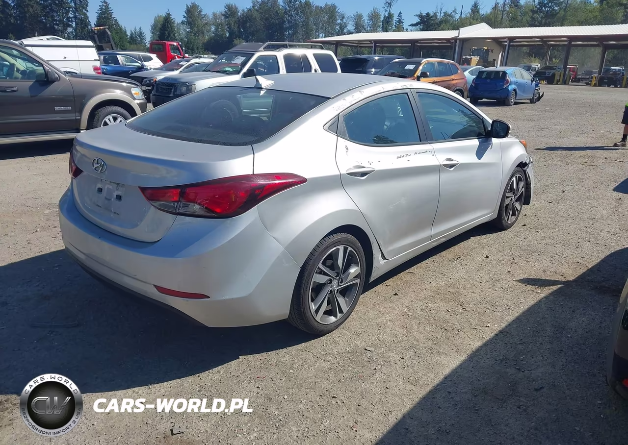 2015 Hyundai Elantra Se VIN:5NPDH4AE5FH641863 - 4