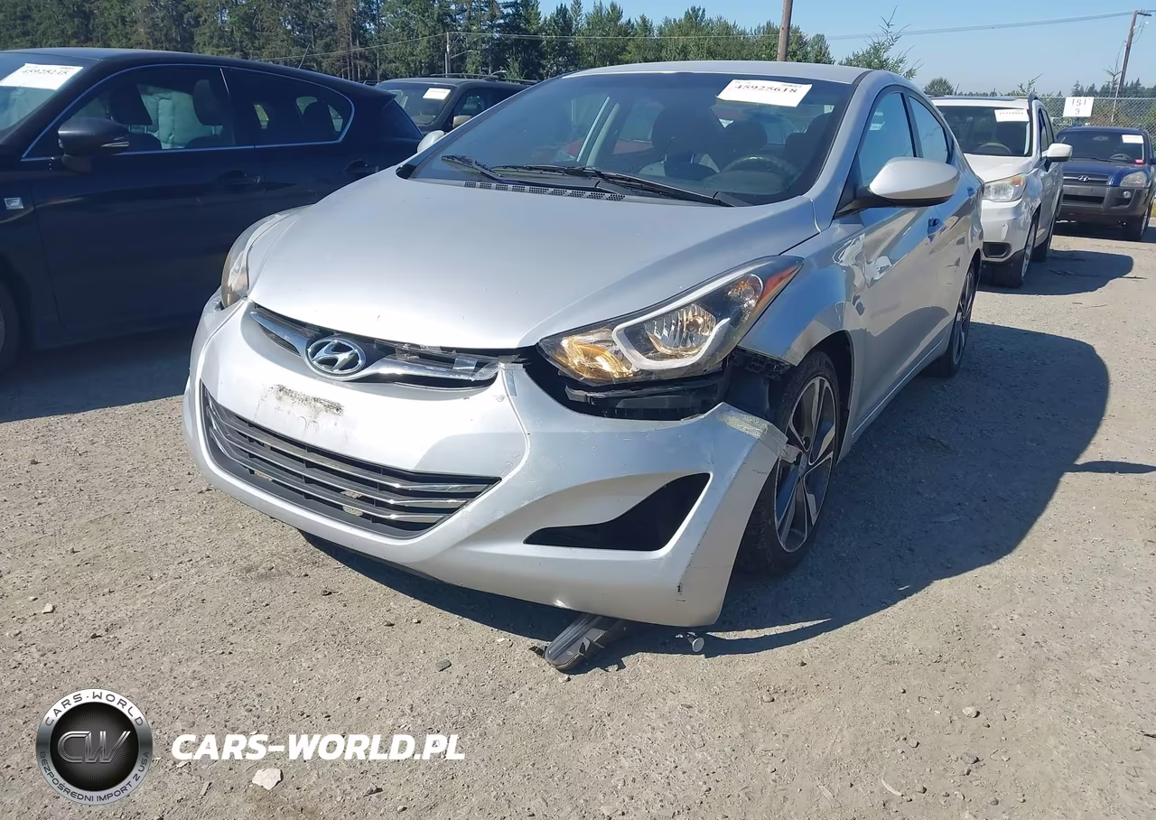2015 Hyundai Elantra Se VIN:5NPDH4AE5FH641863 - 6