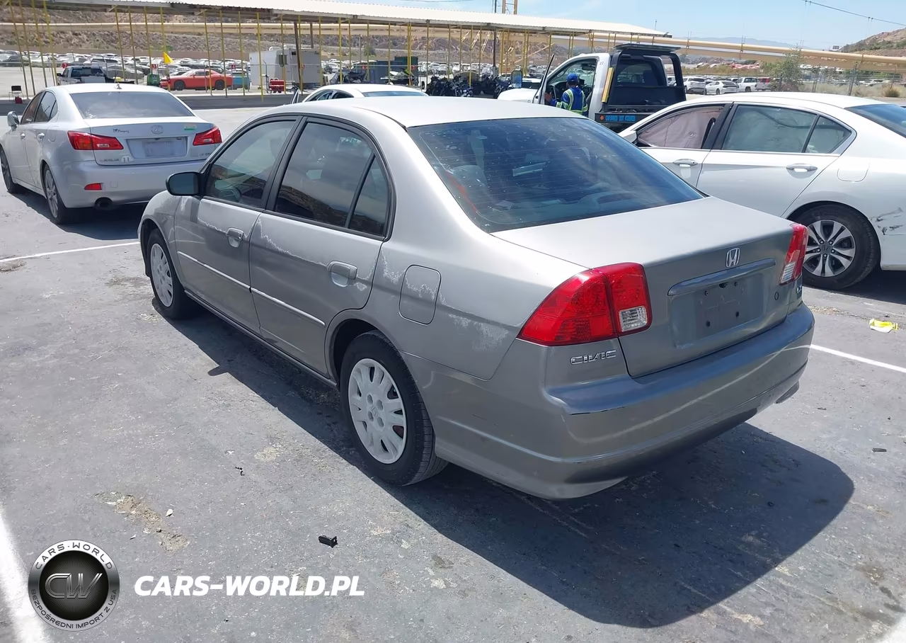 2005 Honda Civic Lx VIN:2HGES16675H592258 - 3
