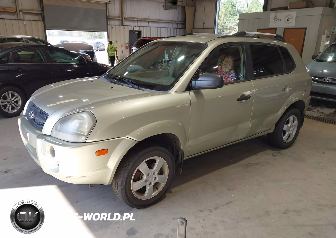 2008 Hyundai Tucson Gls VIN:KM8JM12B28U735835 - 2