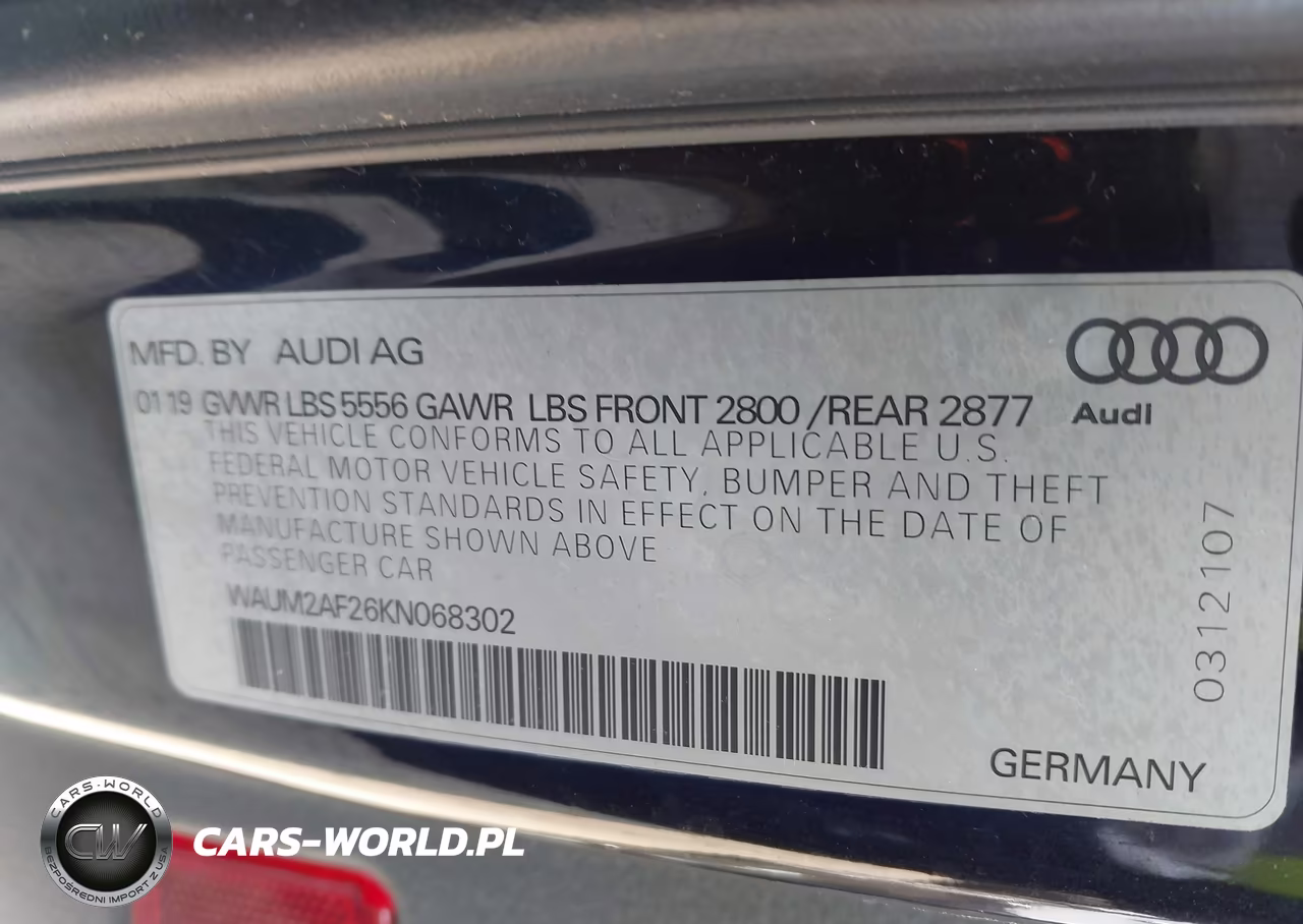 2019 Audi A6 55 Premium VIN:WAUM2AF26KN068302 - 9