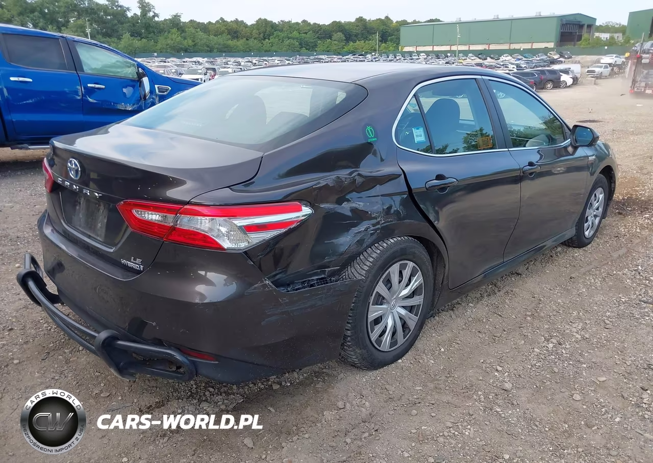2018 Toyota Camry Hybrid Le VIN:4T1B31HK3JU500378 - 4