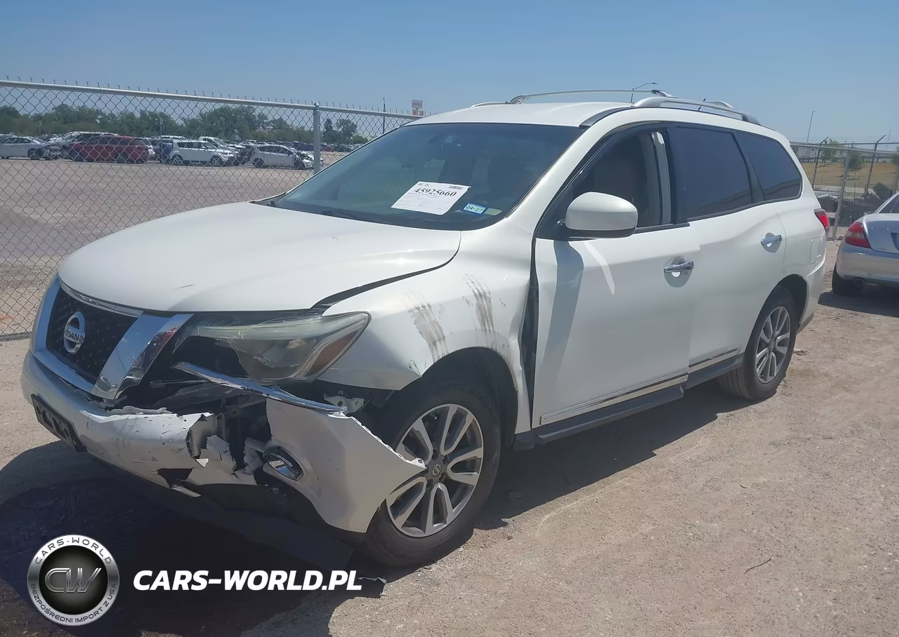 2013 Nissan Pathfinder Sl VIN:5N1AR2MN1DC611036 - 2