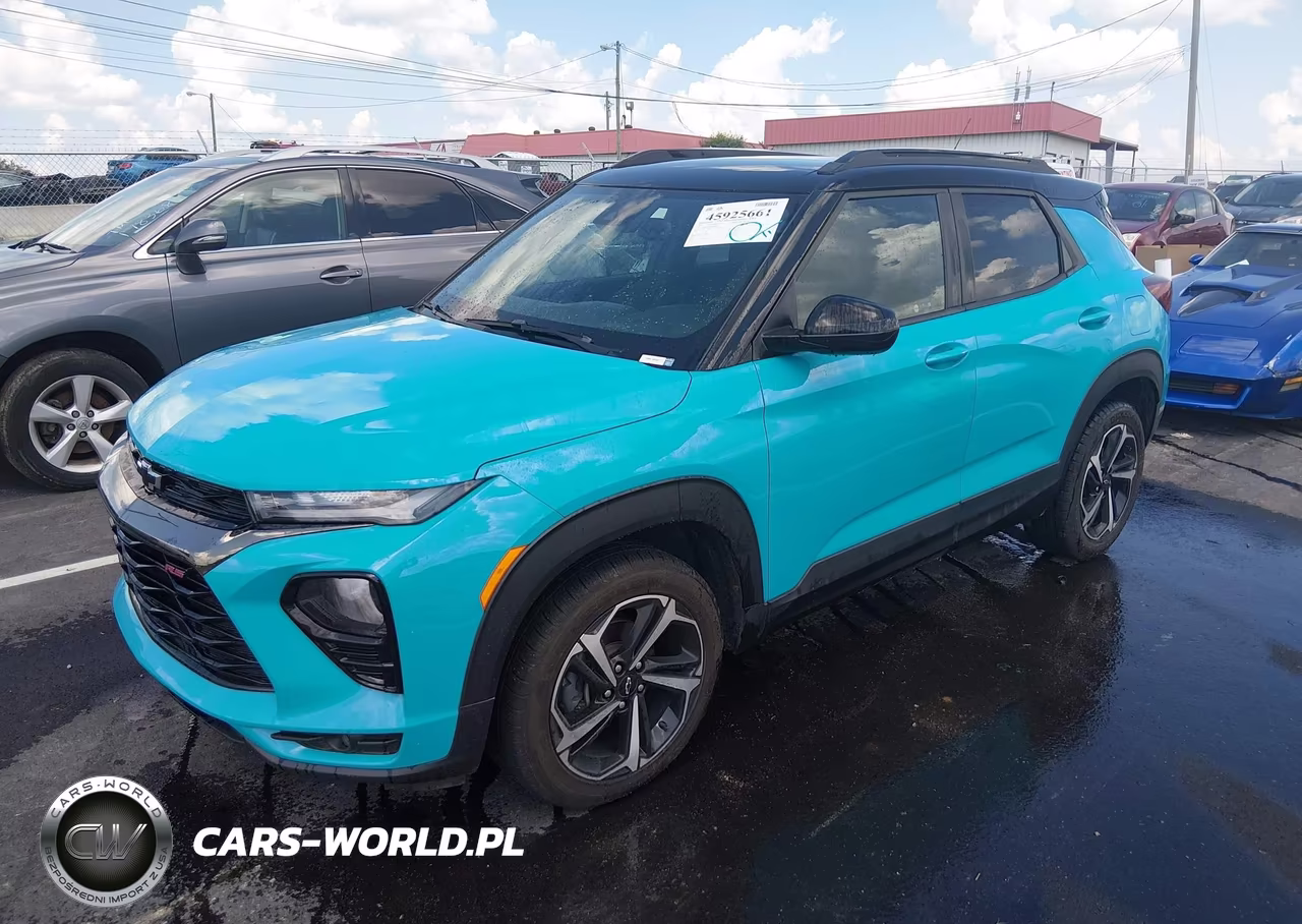 2021 Chevrolet Trailblazer Fwd Rs VIN:KL79MTSL4MB086375 - 2