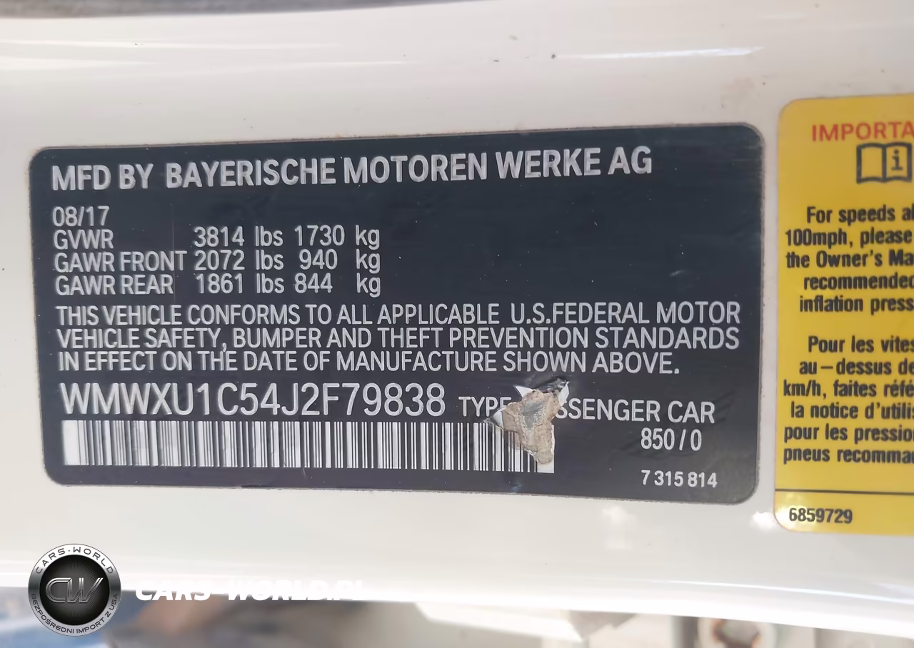 2018 Mini Hardtop Cooper VIN:WMWXU1C54J2F79838 - 9