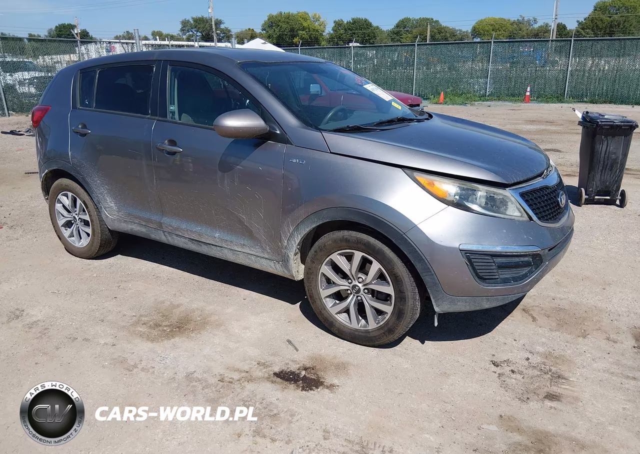 2014 Kia Sportage Lx VIN:KNDPBCAC4E7597915 - 1