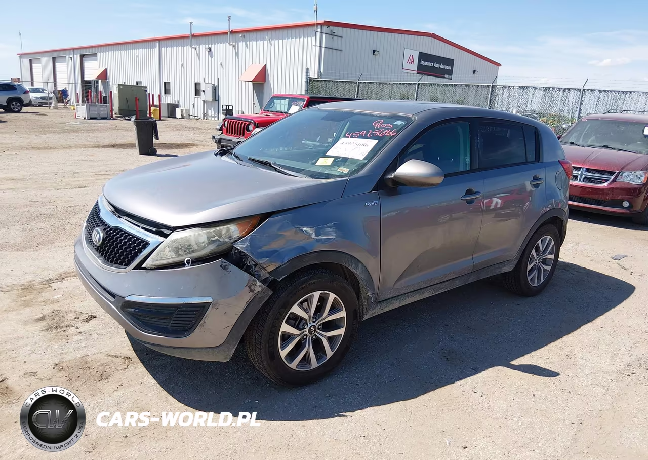 2014 Kia Sportage Lx VIN:KNDPBCAC4E7597915 - 2