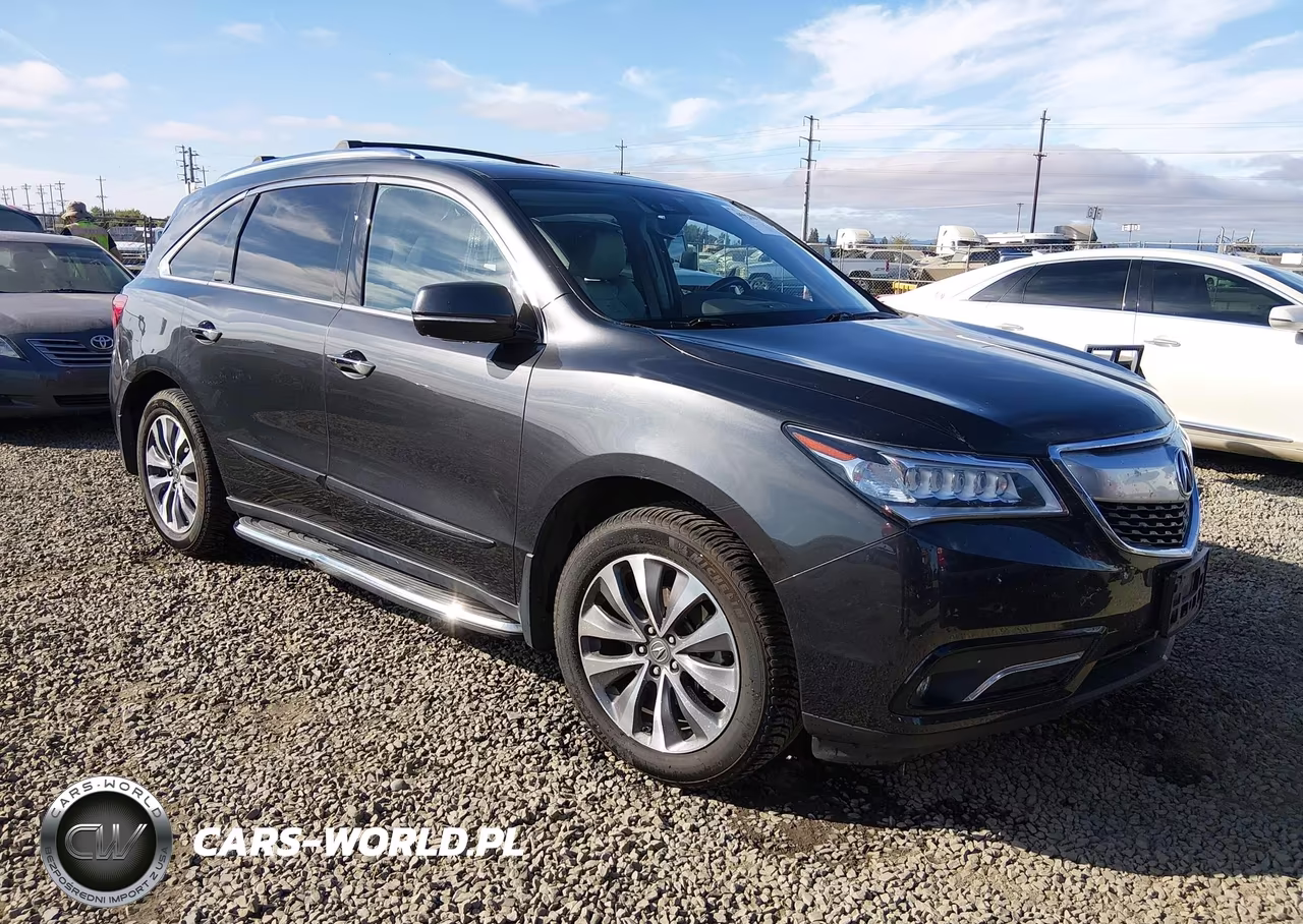 2016 Acura Mdx Technology Acurawatch Plus Packages-Technology Package