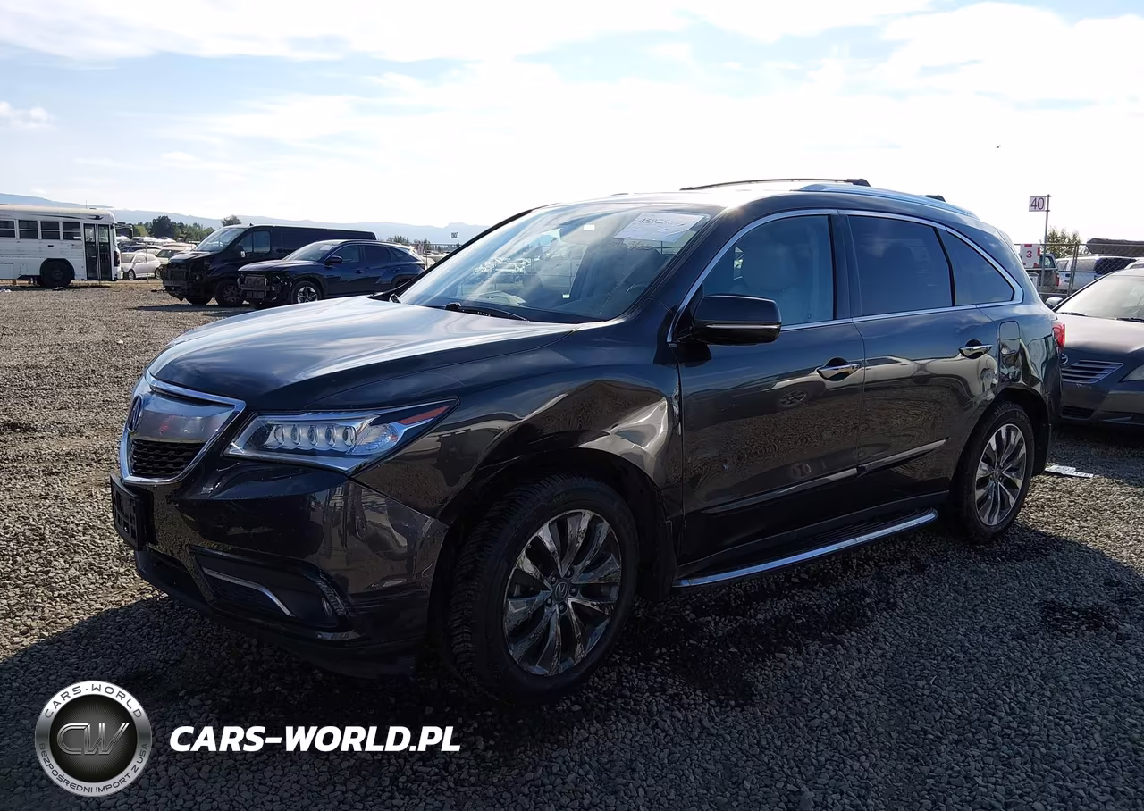 2016 Acura Mdx Technology Acurawatch Plus Packages-Technology Package VIN:5FRYD4H41GB038837 - 2