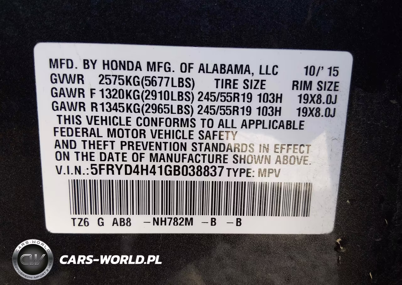 2016 Acura Mdx Technology Acurawatch Plus Packages-Technology Package VIN:5FRYD4H41GB038837 - 9