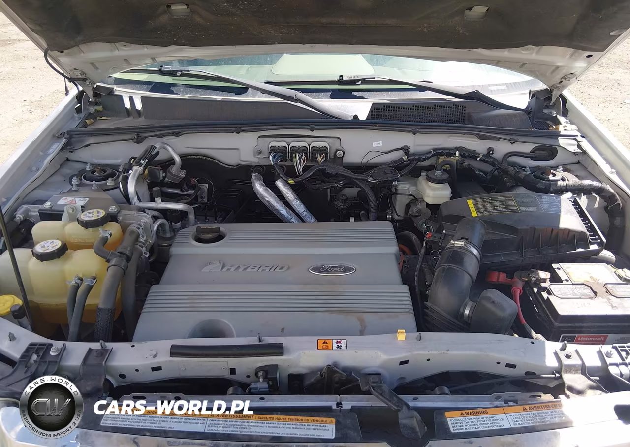 2008 FORD ESCAPE HYBRID VIN:1FMCU59H38KC99714 - 10
