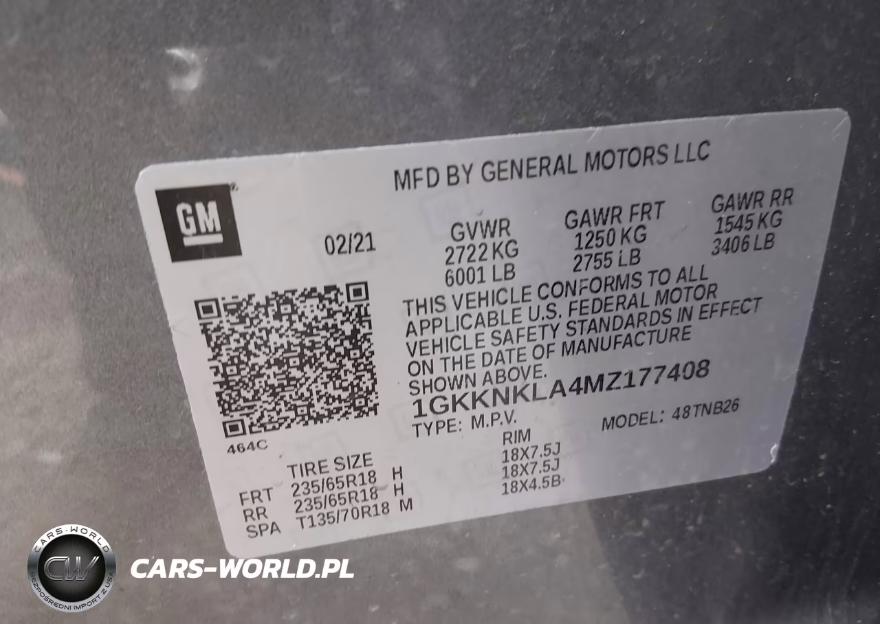 2021 GMC Acadia Fwd Sle VIN:1GKKNKLA4MZ177408 - 9