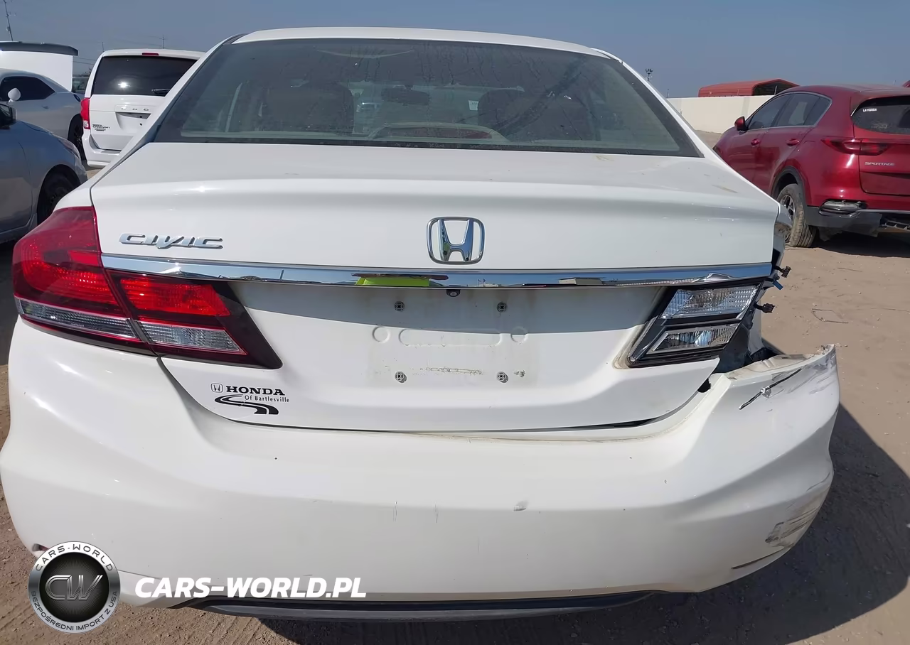 2014 Honda Civic Lx VIN:19XFB2F51EE007721 - 16