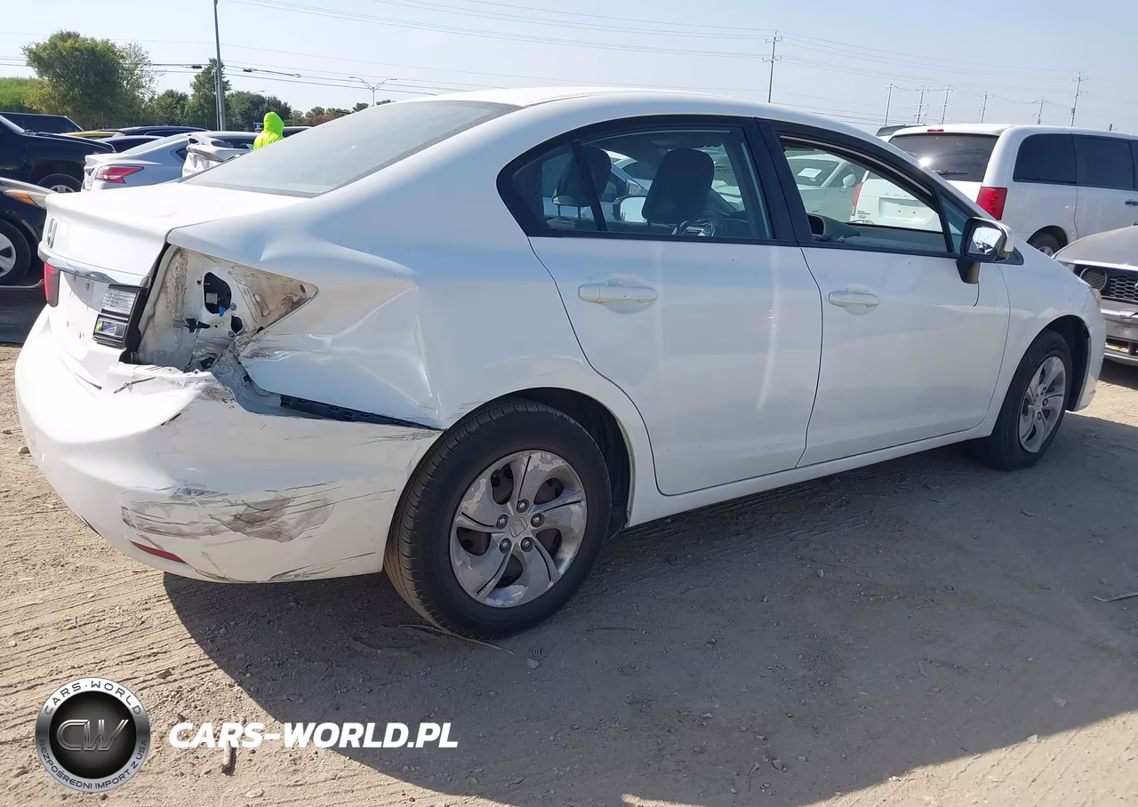 2014 Honda Civic Lx VIN:19XFB2F51EE007721 - 4