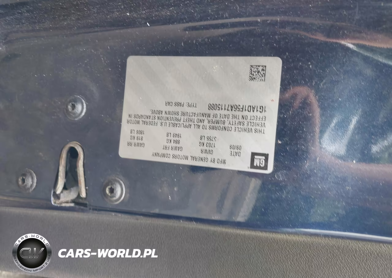 2010 Chevrolet Cobalt Lt VIN:1G1AD1F56A7115088 - 9