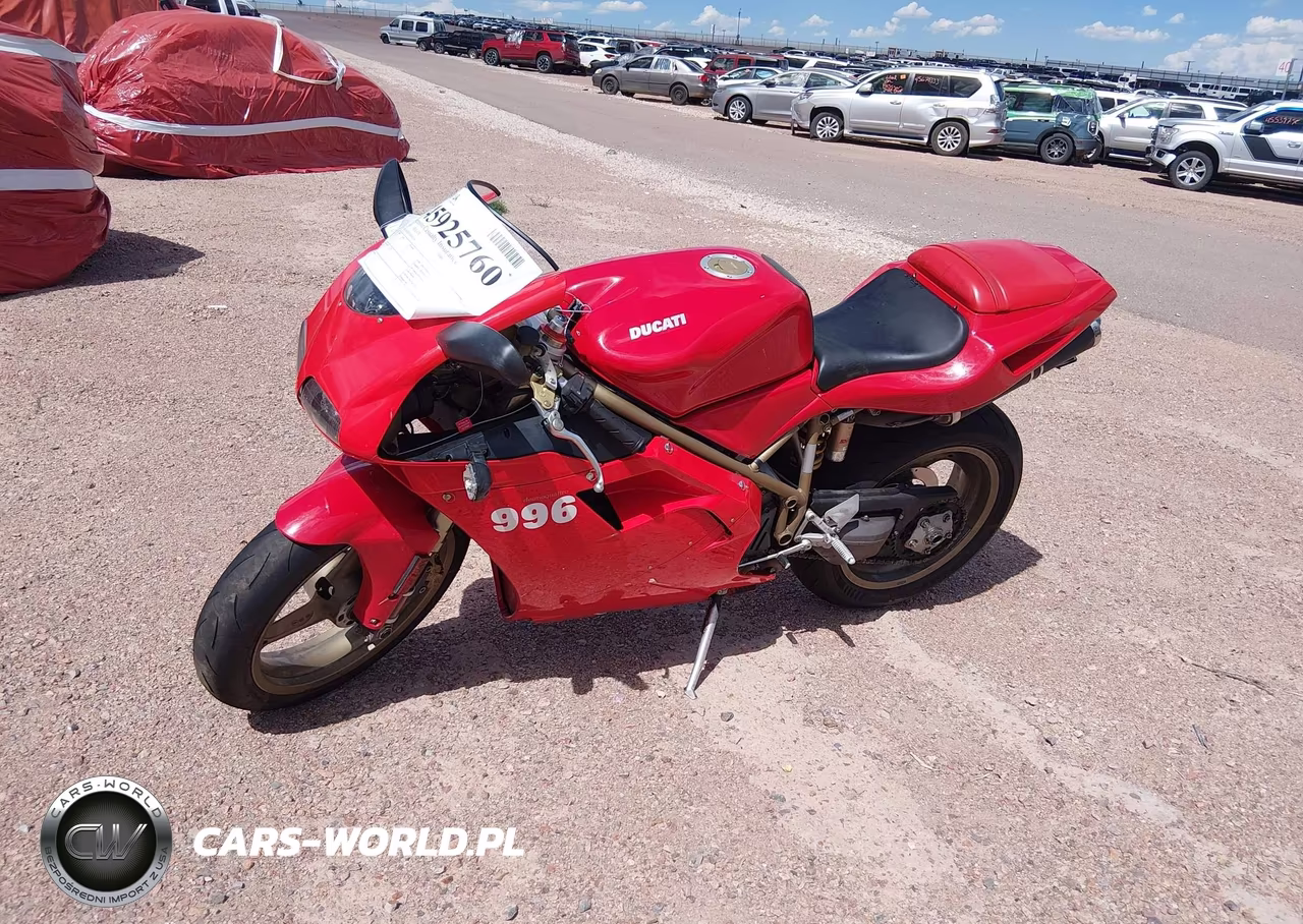 1999 Ducati 996 S VIN:ZDM1SB5T0XB003240 - 2