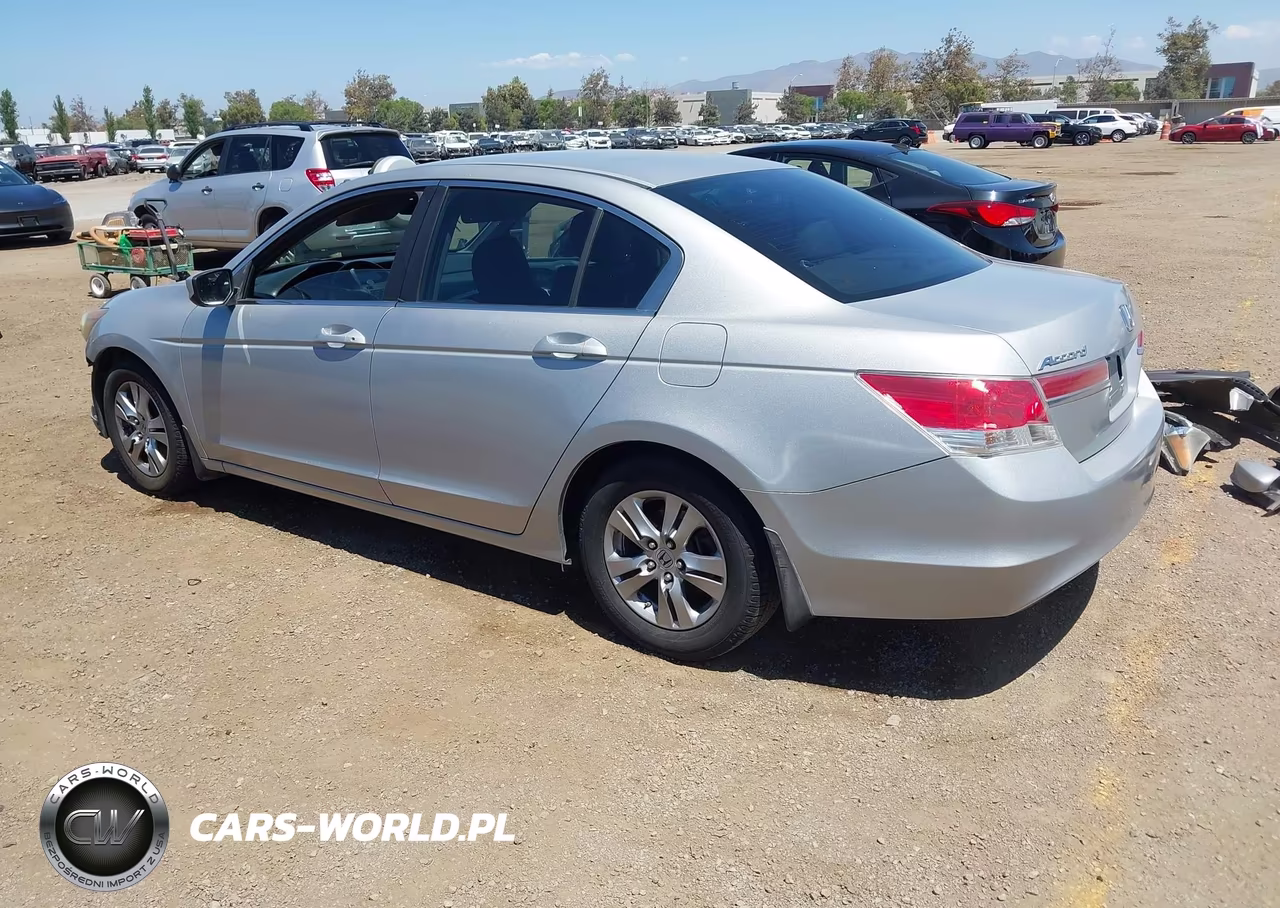 2012 Honda Accord 2.4 Se VIN:1HGCP2F69CA066661 - 3
