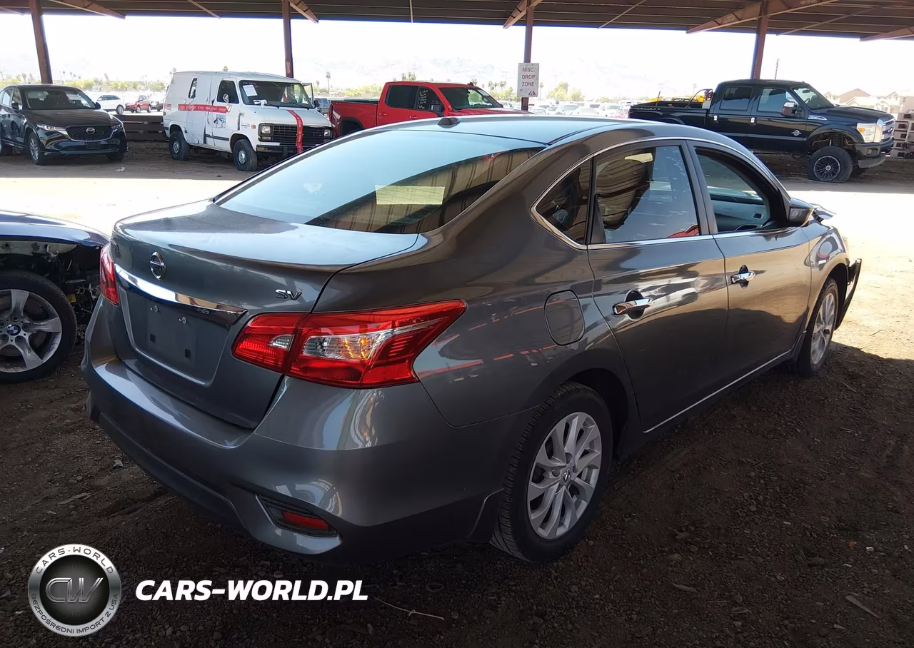 2019 Nissan Sentra Sv VIN:3N1AB7AP9KY439714 - 4