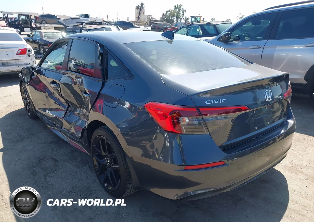 2022 Honda Civic Sport VIN:2HGFE2F5XNH552796 - 3
