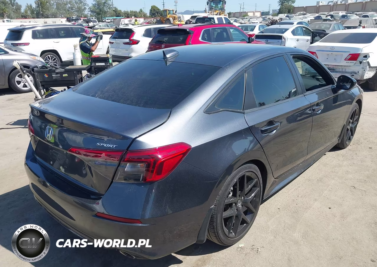 2022 Honda Civic Sport VIN:2HGFE2F5XNH552796 - 4