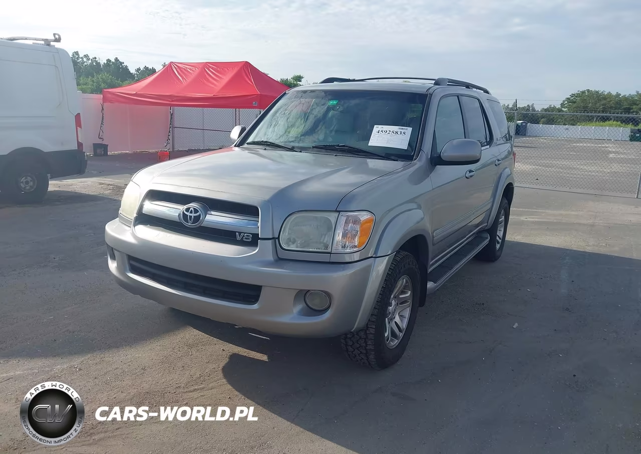 2005 Toyota Sequoia Limited V8 VIN:5TDZT38A25S249367 - 2