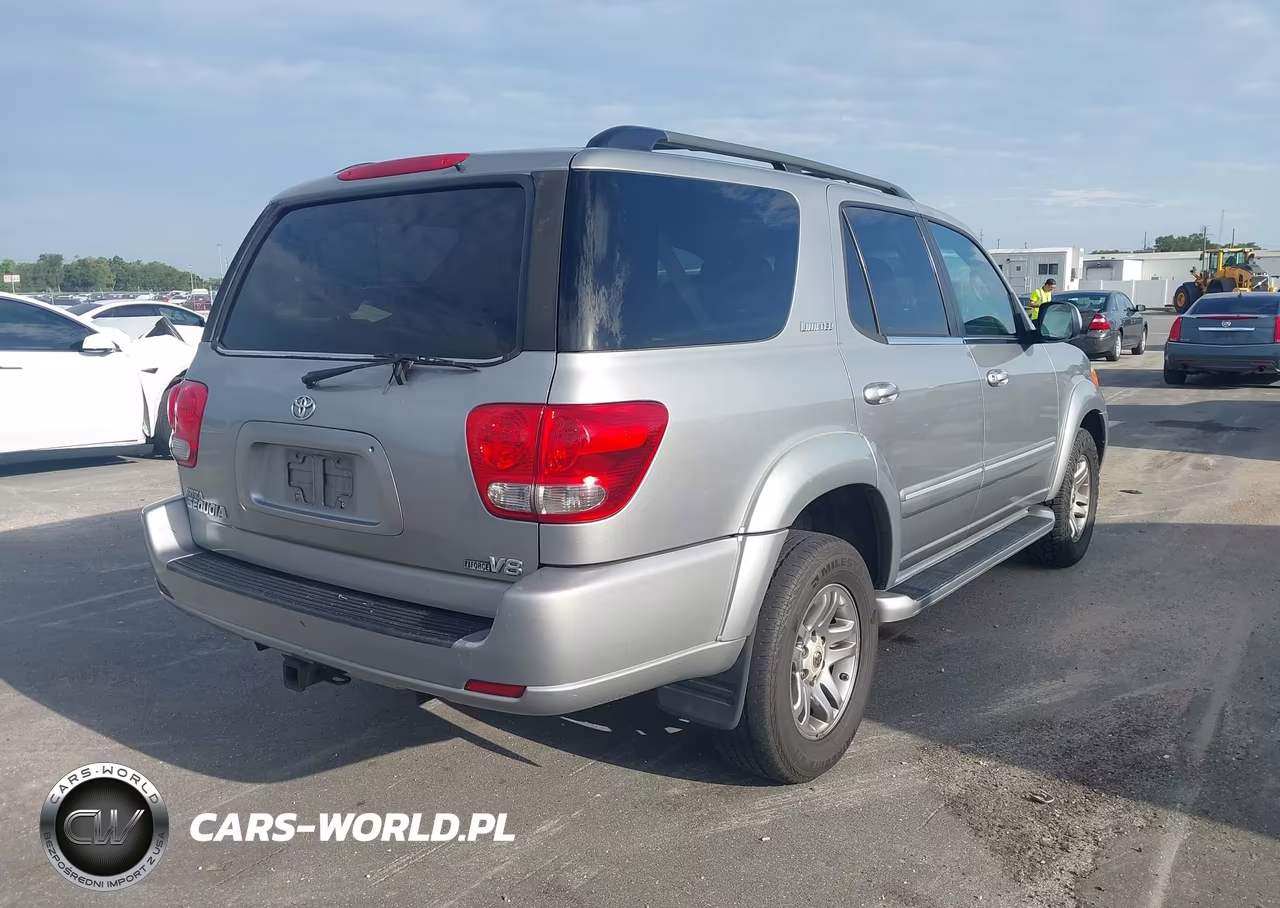 2005 Toyota Sequoia Limited V8 VIN:5TDZT38A25S249367 - 4