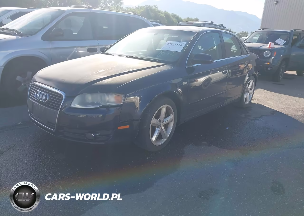 2007 Audi A4 3.2 VIN:WAUDH78E27A051293 - 2