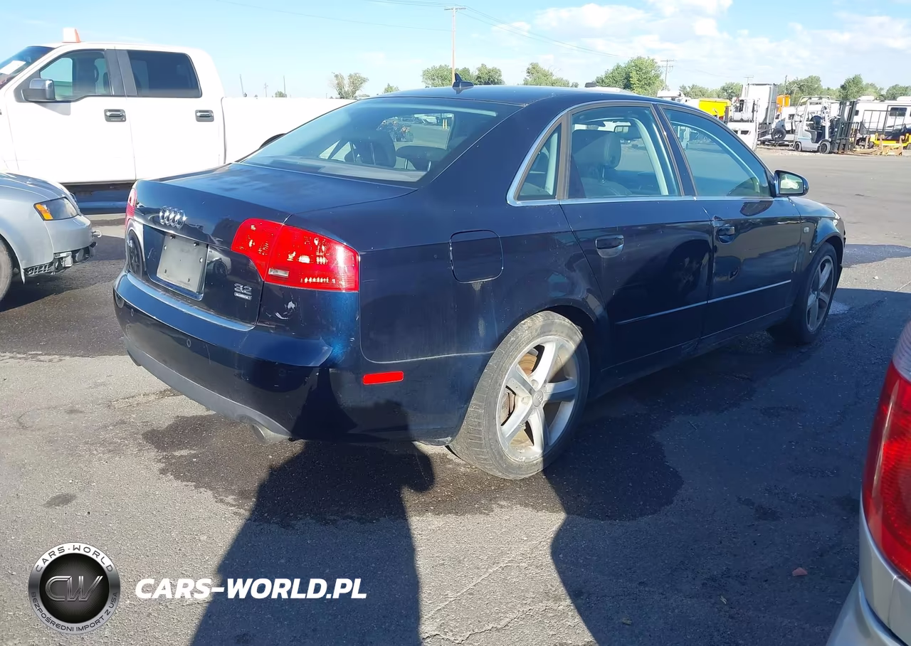2007 Audi A4 3.2 VIN:WAUDH78E27A051293 - 4