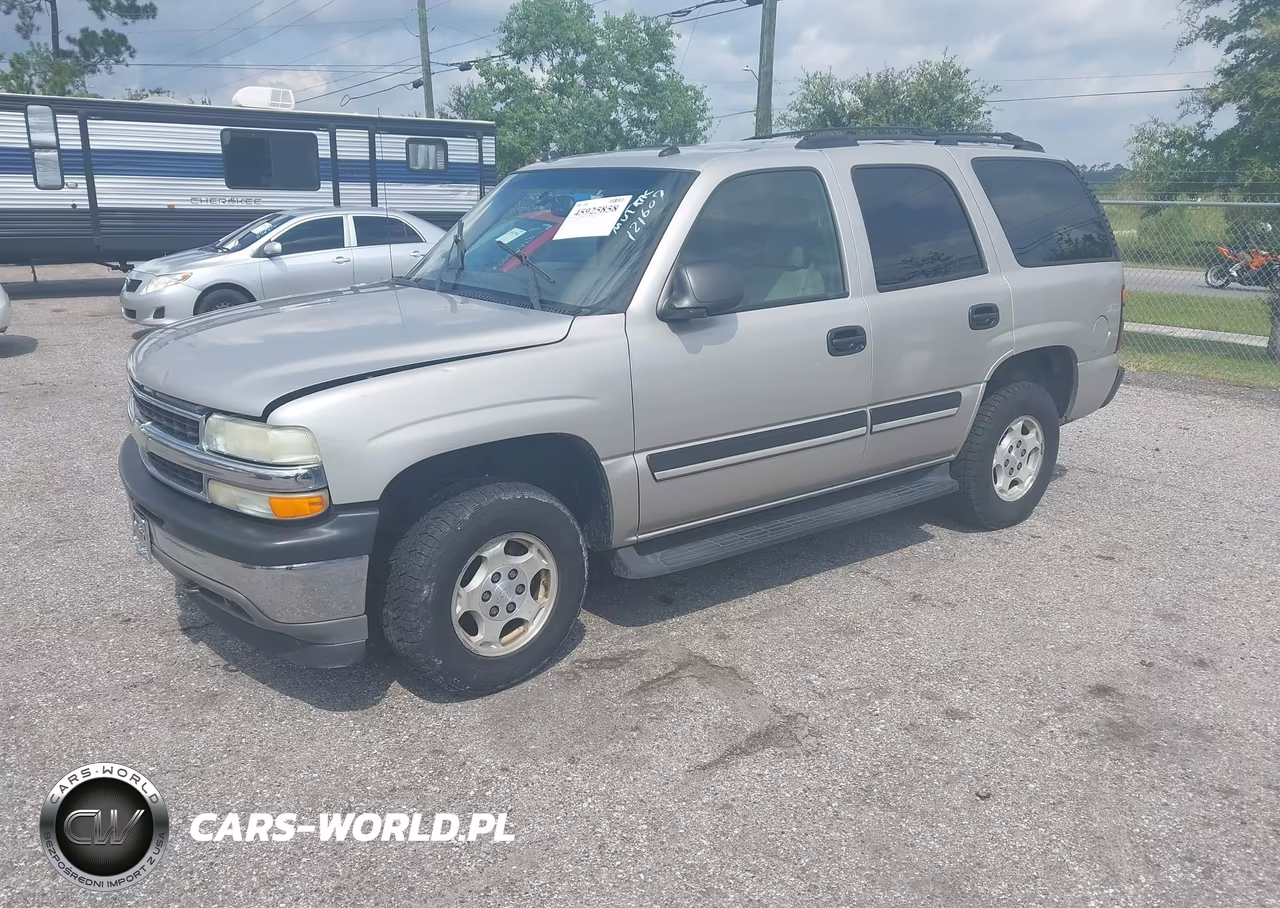 2005 Chevrolet Tahoe Ls VIN:1GNEK13T85R121607 - 2