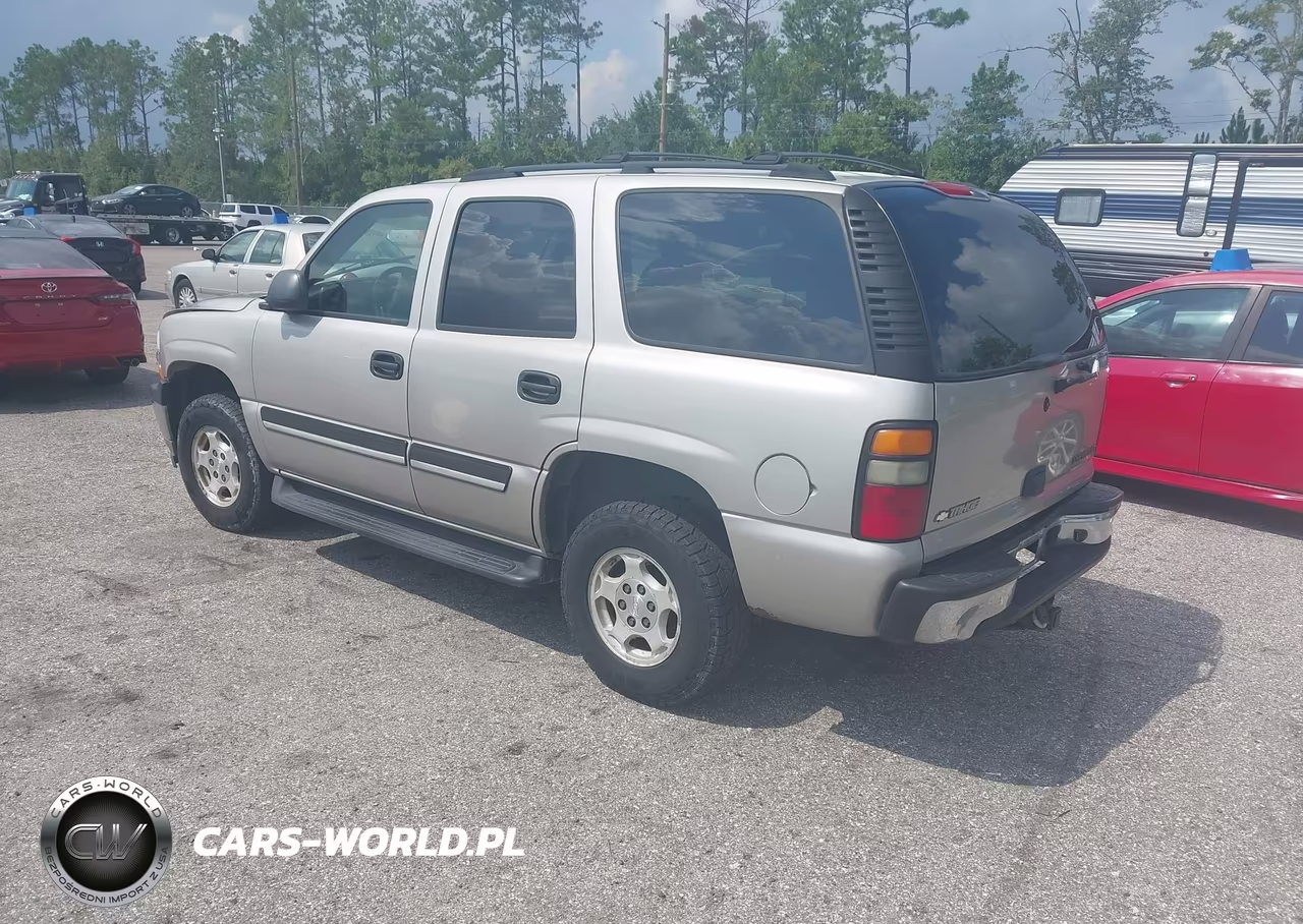 2005 Chevrolet Tahoe Ls VIN:1GNEK13T85R121607 - 3