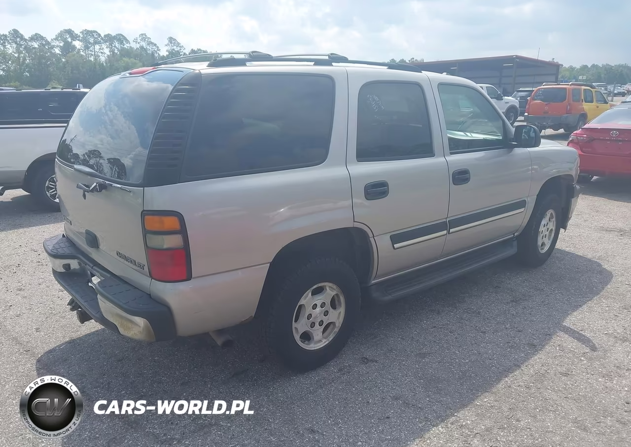 2005 Chevrolet Tahoe Ls VIN:1GNEK13T85R121607 - 4