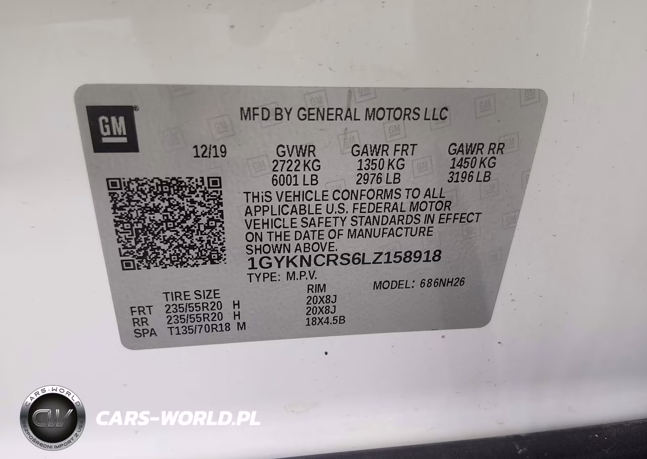 2020 Cadillac Xt5 Fwd Premium Luxury VIN:1GYKNCRS6LZ158918 - 9