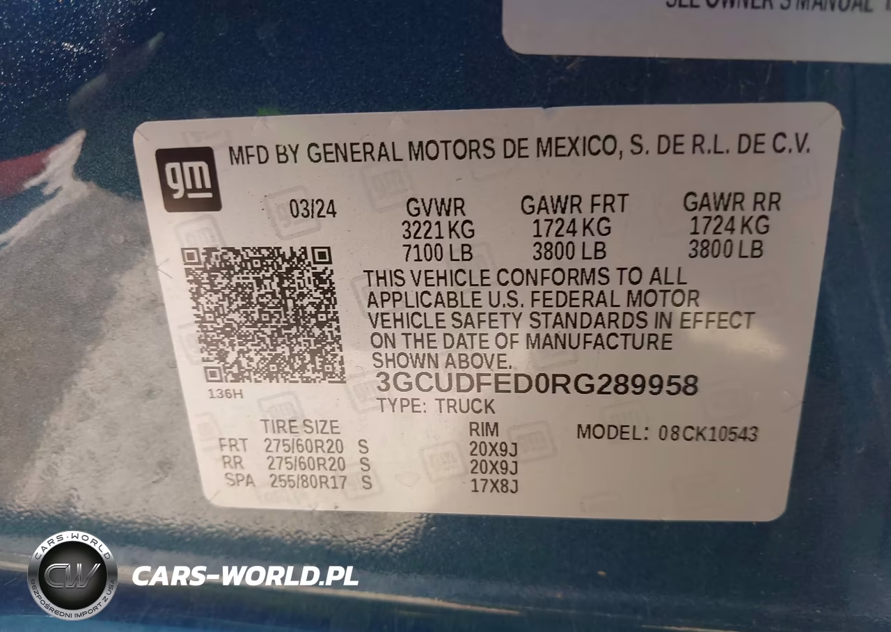 2024 Chevrolet Silverado 1500 4Wd Short Bed Lt Trail Boss VIN:3GCUDFED0RG289958 - 9
