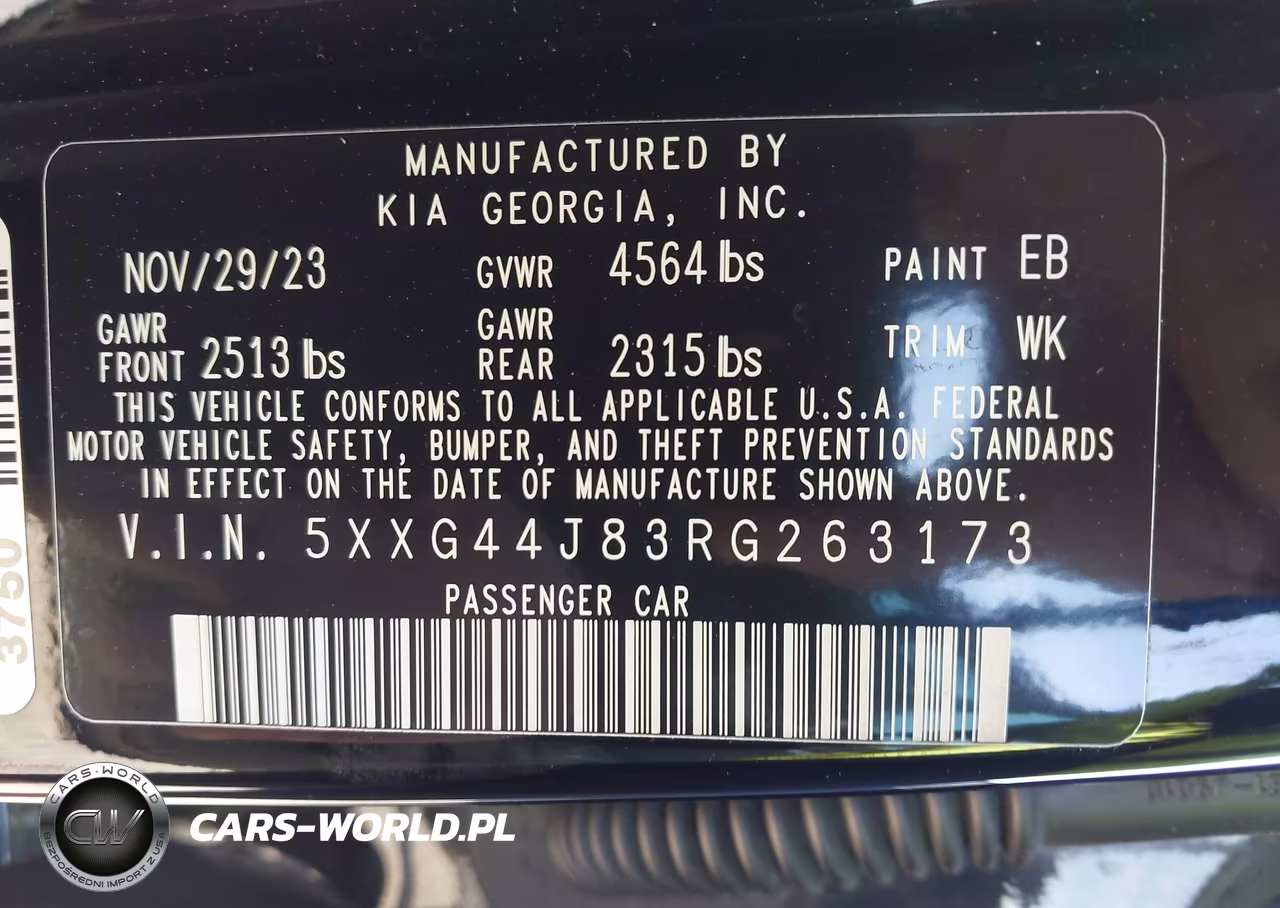 2024 Kia K5 Gt VIN:5XXG44J83RG263173 - 9