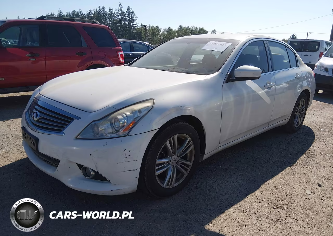 2011 Infiniti G25 VIN:JN1DV6AP4BM604134 - 2