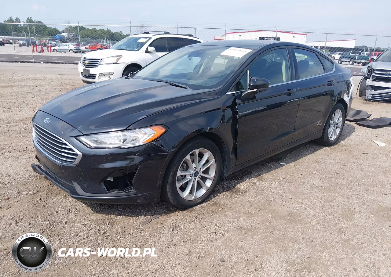2019 Ford Fusion Se VIN:3FA6P0HD2KR246523 - 2