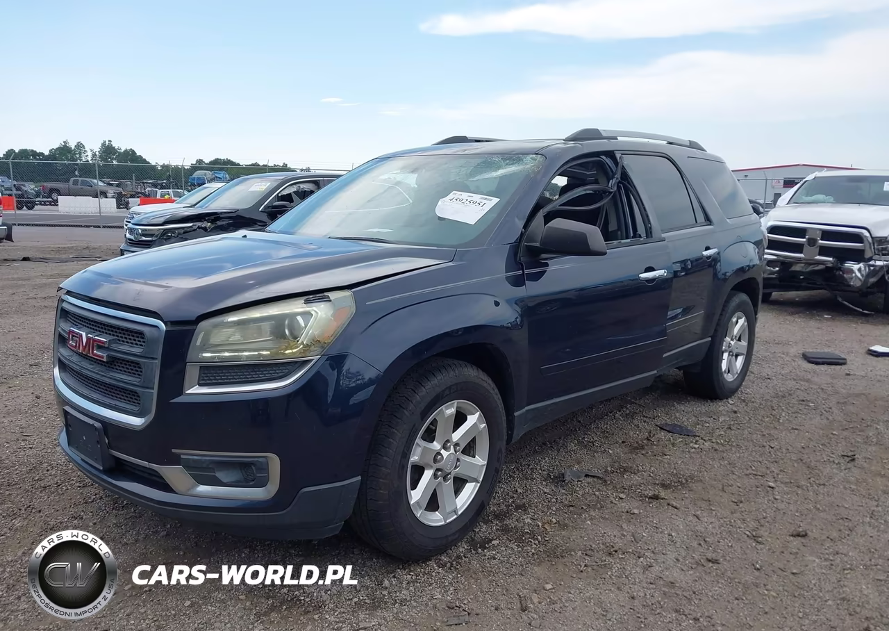 2016 GMC Acadia Sle-2 VIN:1GKKVPKD1GJ286727 - 2