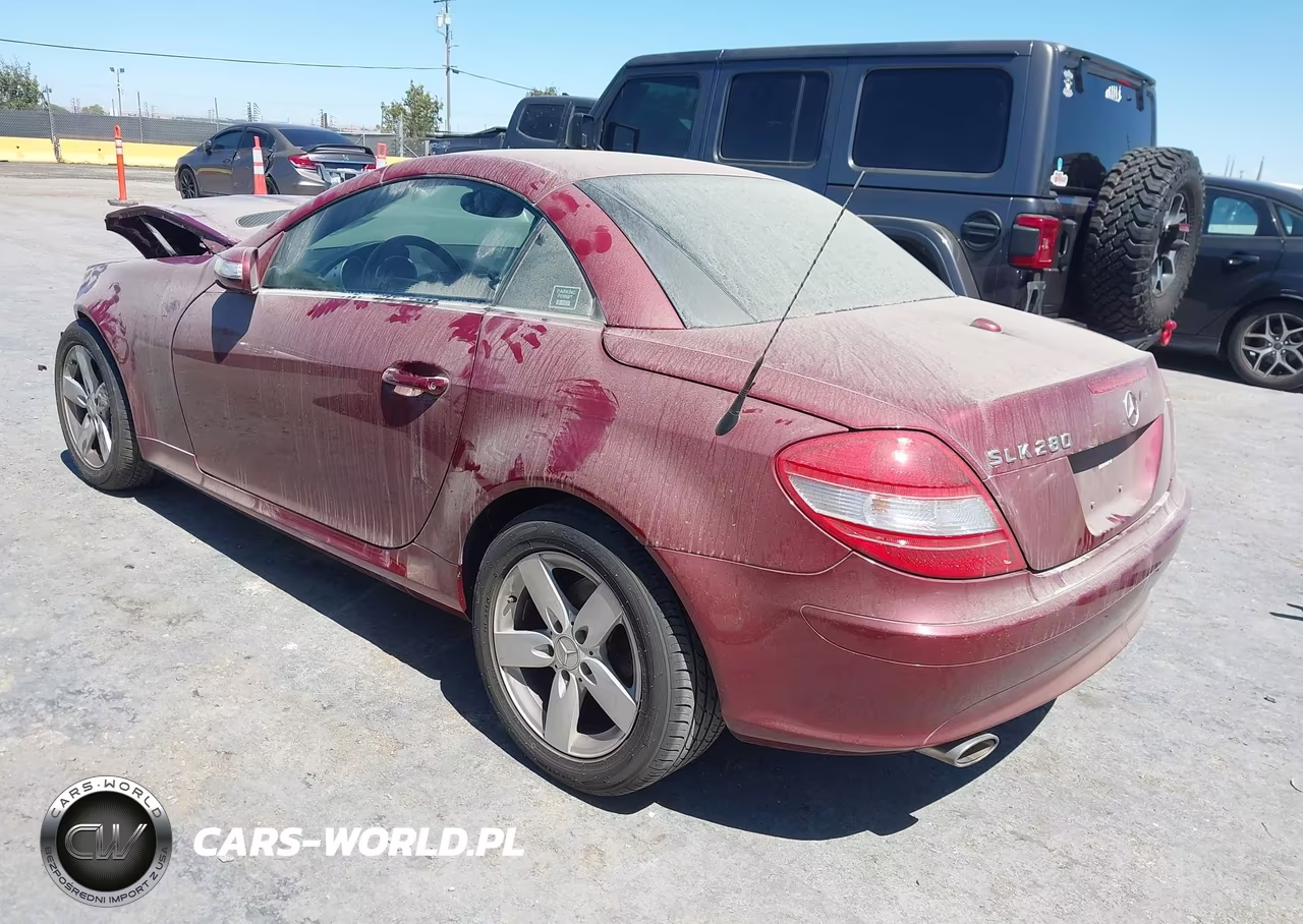 2007 Mercedes-Benz Slk 280 VIN:WDBWK54F97F137735 - 3