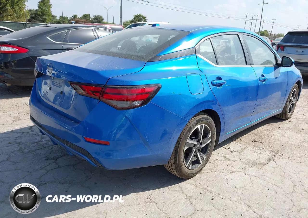 2025 Nissan Sentra Sv VIN:3N1AB8CV5SY300696 - 4