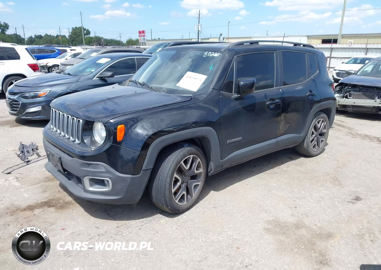 2018 Jeep Renegade Latitude Fwd VIN:ZACCJABB8JPH81473 - 2