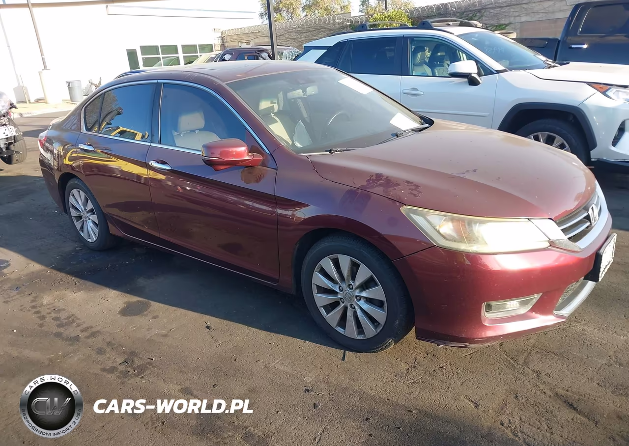 2014 Honda Accord Ex-L V-6 VIN:1HGCR3F83EA007139 - 1