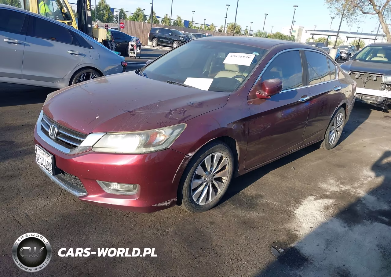 2014 Honda Accord Ex-L V-6 VIN:1HGCR3F83EA007139 - 2