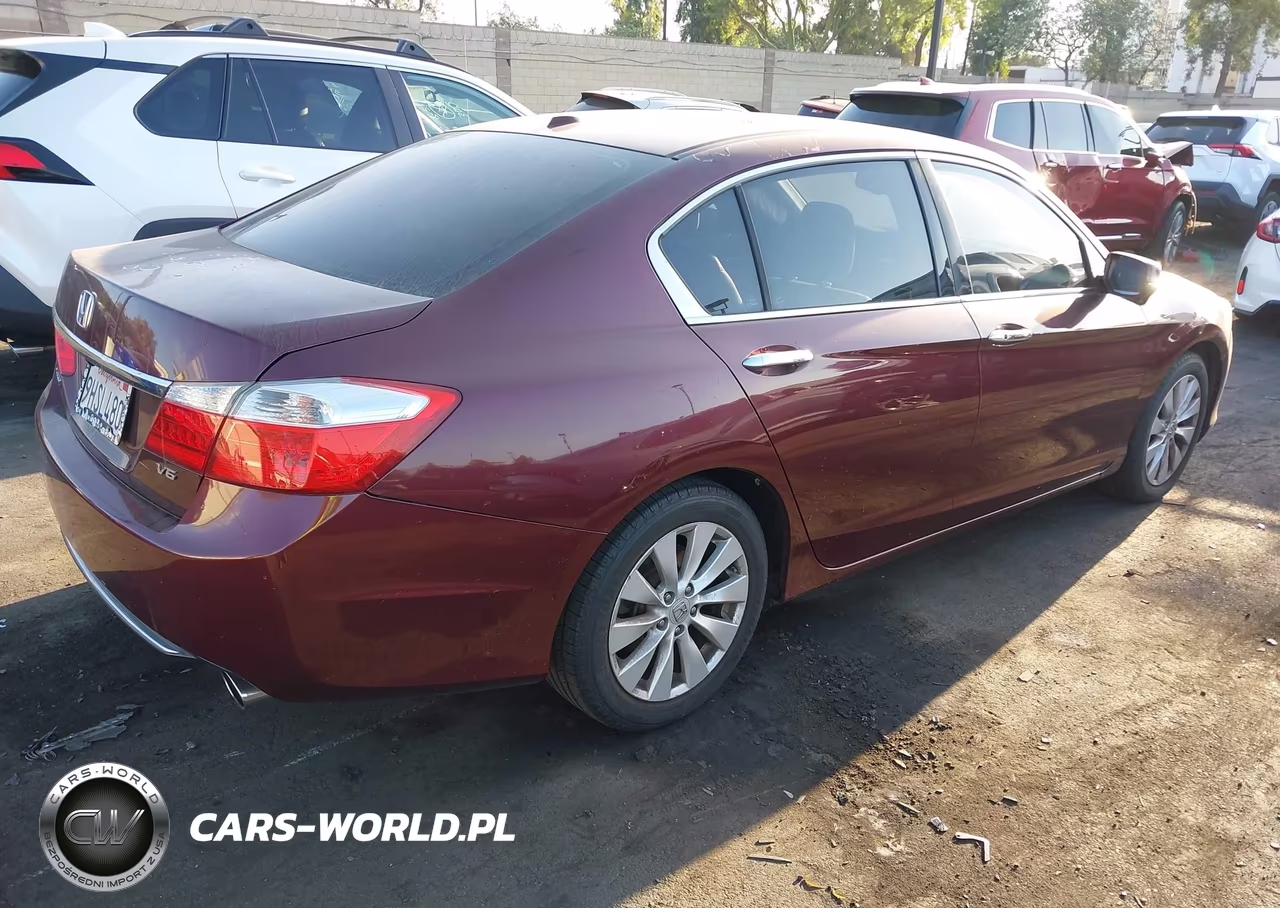 2014 Honda Accord Ex-L V-6 VIN:1HGCR3F83EA007139 - 4