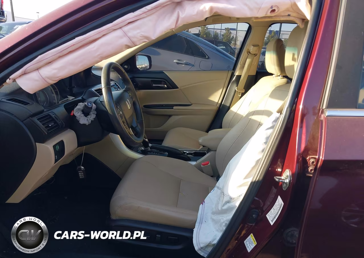 2014 Honda Accord Ex-L V-6 VIN:1HGCR3F83EA007139 - 5