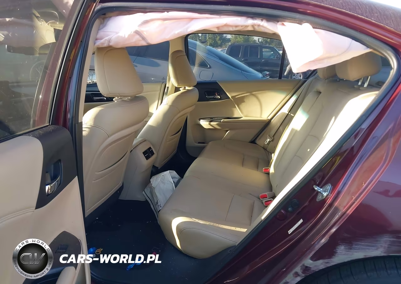 2014 Honda Accord Ex-L V-6 VIN:1HGCR3F83EA007139 - 8