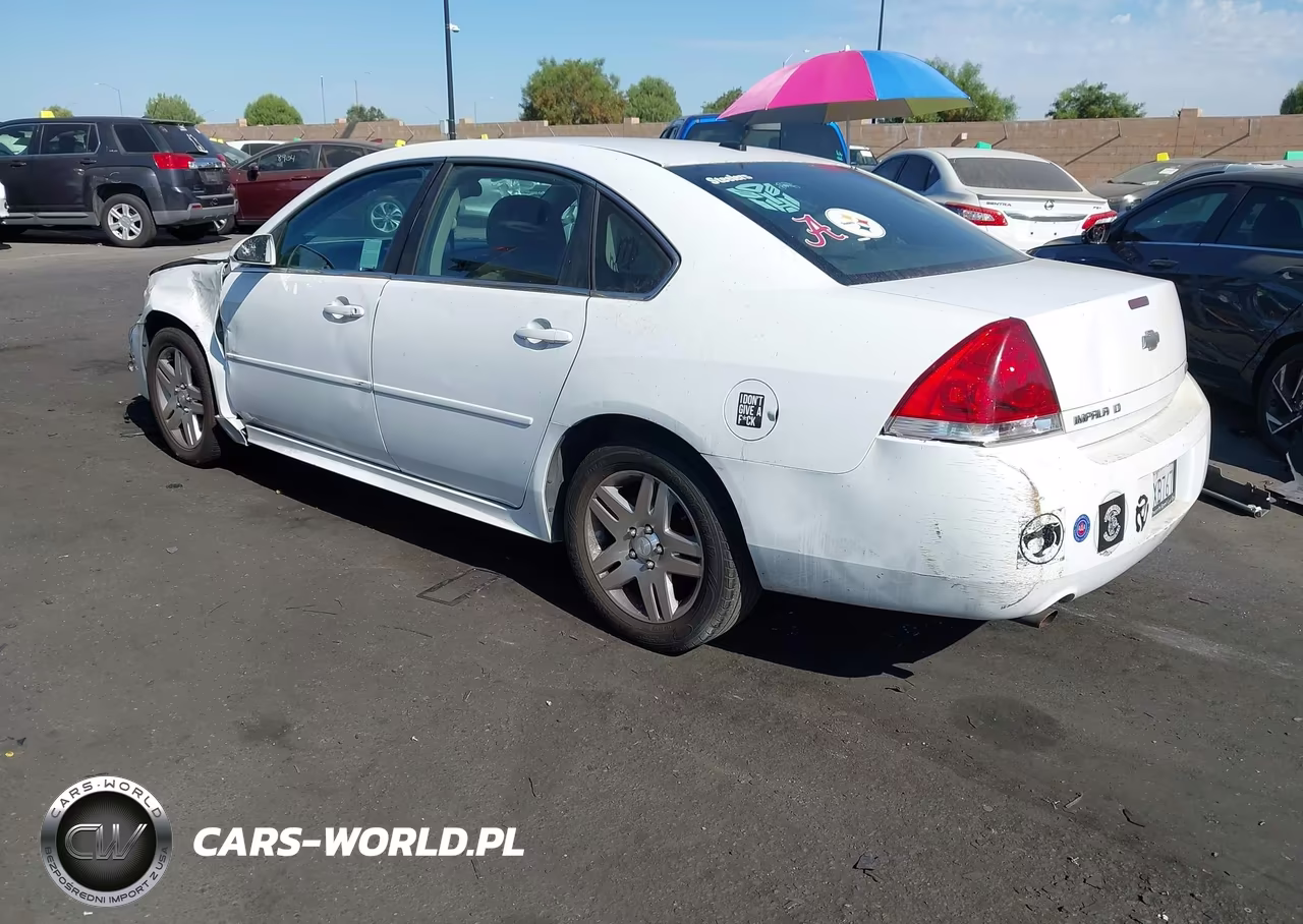 2013 Chevrolet Impala Lt VIN:2G1WG5E3XD1248278 - 3