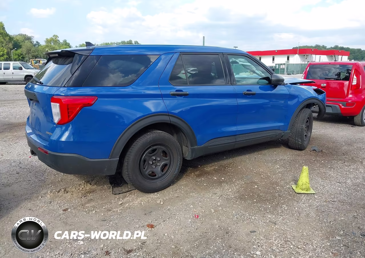 2020 Ford Police Interceptor Utility VIN:1FM5K8AW9LGC14591 - 4